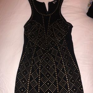 Sparkle and Fade black dress